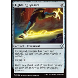 Magic löskort: Commander: Secrets of Strixhaven: Lightning Greaves