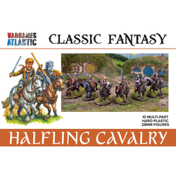 Classic Fantasy: Halfling Cavalry (plastic) (10)