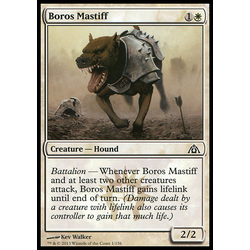 Magic löskort: Dragon's Maze: Boros Mastiff