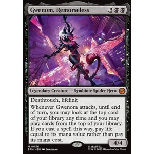 Magic löskort: Magic: the Gathering: Marvel's Spider-Man: Gwenom, Remorseless