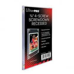Ultra Pro 1/4" Screwdown Recessed Holder