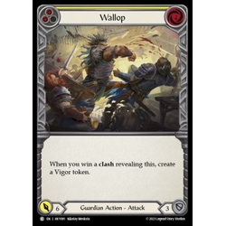 FaB Löskort: Heavy Hitters: Wallop (Yellow)