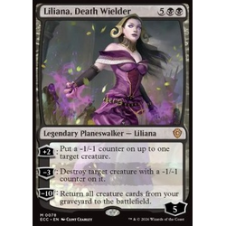 Magic löskort: Magic: Commander: Lorwyn Eclipsed: Liliana, Death Wielder