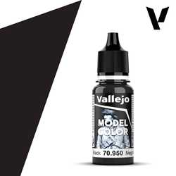 Vallejo Model Color: Black 18ml