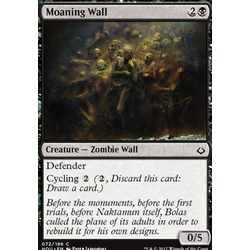 Magic löskort: Hour of Devastation: Moaning Wall