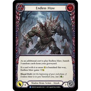 FaB Löskort: Monarch Unlimited: Endless Maw (Blue)