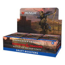 Magic The Gathering: Commander Legends - Battle for Baldur's Gate Draft Booster Display (24)