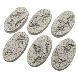 Chaos Waste Bases, Oval 60mm (4)