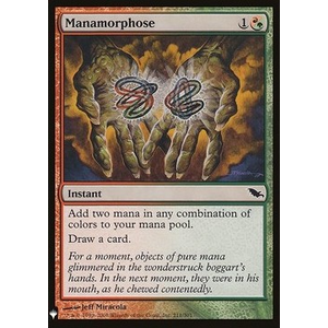 Magic löskort: Mystery Booster: Manamorphose