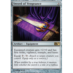 Magic Löskort: Core Set 2011 (M11): Sword of Vengeance