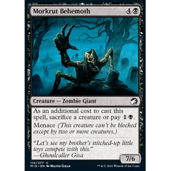 Magic löskort: Innistrad: Midnight Hunt: Morkrut Behemoth