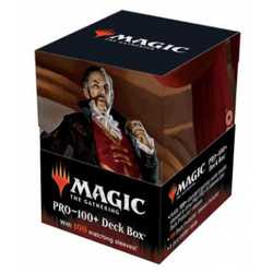 Ultra Pro: Magic - The Gathering PRO-100+ Deck Box with 100 Crimson Vow V2 sleeves