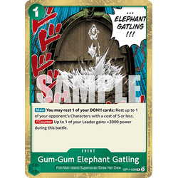 One Piece Löskort: A Fist of Divine Speed: Gum-Gum Elephant Gatling