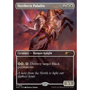 Magic löskort: Secret Lair Drop Series: Northern Paladin (Foil)