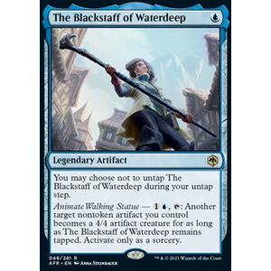 Magic löskort: Adventures in the Forgotten Realms: The Blackstaff of Waterdeep (Foil)