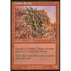 Magic löskort: Onslaught: Goblin Sledder
