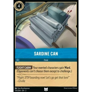 Lorcana Löskort: Rise of the Floodborn: Sardine Can (Foil)
