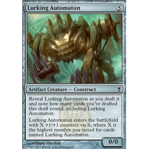 Magic löskort: Conspiracy: Lurking Automaton