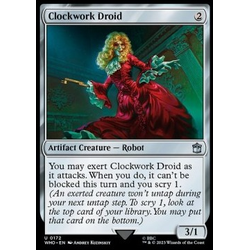 Magic löskort: Universes Beyond: Doctor Who: Clockwork Droid