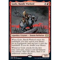 Magic löskort: Double Masters: Godo, Bandit Warlord