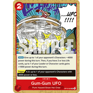 One Piece Löskort: Royal Blood: Gum-Gum UFO