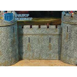 28mm Fortified Wall Section