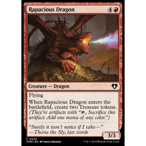 Magic löskort: Commander Masters: Rapacious Dragon