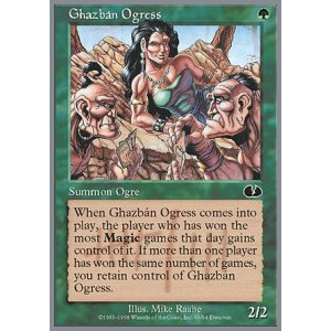 Magic löskort: Unglued: Ghazbán Ogress