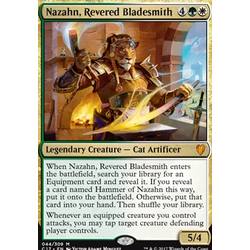 Magic löskort: Commander 2017: Nazahn, Revered Bladesmith (Foil)