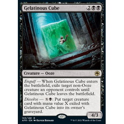 Magic löskort: Adventures in the Forgotten Realms: Gelatinous Cube