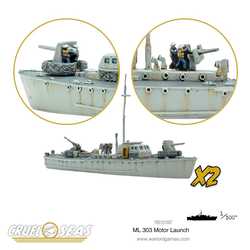 Cruel Seas: British Royal Navy ML 303 Motor Launch