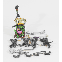 Lizardmen: Slann Mage Priest (Metall)