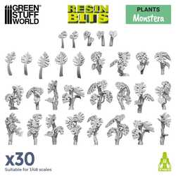 Green Stuff World: Monstera Plant Set - 3D Printed