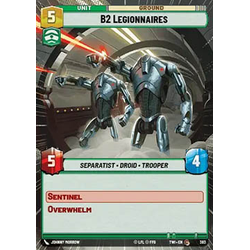 Star Wars: Unlimited Löskort: Twilight of the Republic: B2 Legionnaires (Hyperspace)