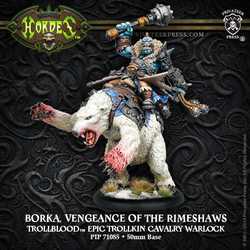 Trollbloods Borka, Vengeance of the Rimeshaws (Warlock)