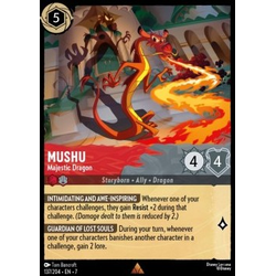Lorcana Löskort: Archazia’s Island: Mushu - Majestic Dragon (Foil)