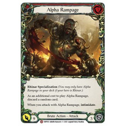 FaB Löskort: History Pack 1: Alpha Rampage