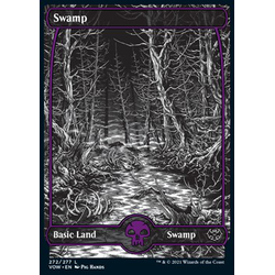 Magic löskort: Innistrad: Crimson Vow: Swamp (v.1)