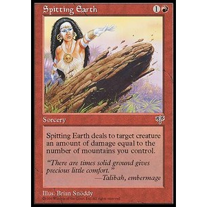 Magic löskort: Mirage: Spitting Earth