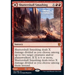 Magic löskort: Zendikar Rising: Shatterskull Smashing // Shatterskull, the Hammer Pass