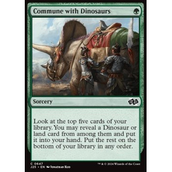 Magic löskort: Magic: Foundations Jumpstart: Commune with Dinosaurs