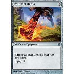 Magic löskort: Commander 2013: Swiftfoot Boots