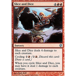 Magic löskort: Commander 2013: Slice and Dice