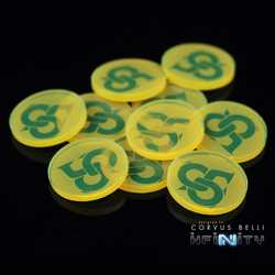 Imperial Service Acrylic Faction Tokens (10 st)