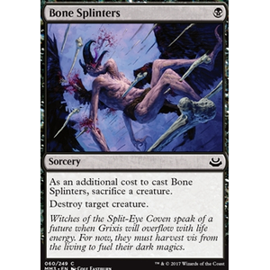 Magic löskort: Modern Masters 2017: Bone Splinters
