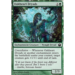 Magic löskort: Journey into Nyx: Oakheart Dryads