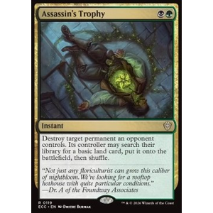 Magic löskort: Magic: Commander: Lorwyn Eclipsed: Assassin's Trophy