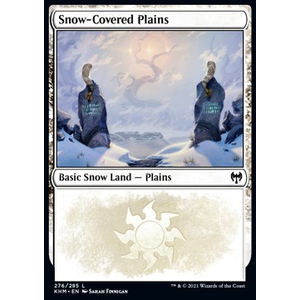 Magic löskort: Kaldheim: Snow-Covered Plains (v.1)