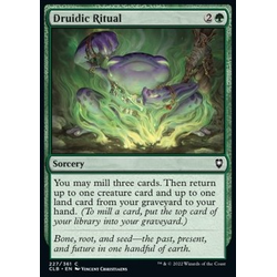 Magic löskort: Commander Legends: Battle for Baldur's Gate: Druidic Ritual