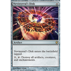 Magic löskort: Commander 2013: Nevinyrral's Disk